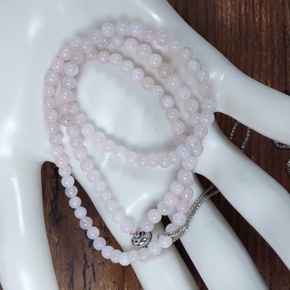 Morganite Bolo Style Necklace - Picture 6 of 6